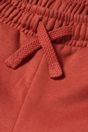 Kinder Jungen - Jogginghose - dunkelorange