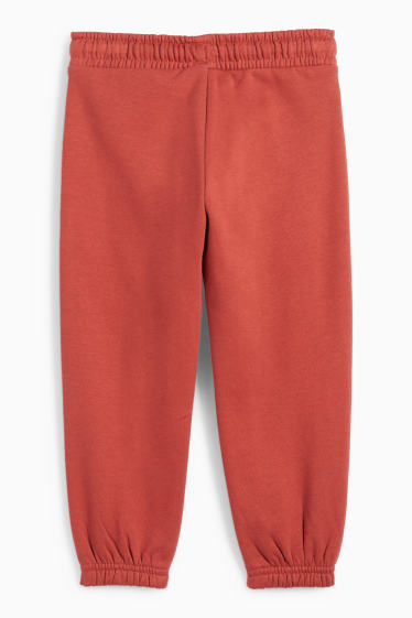 Kinder Jungen - Jogginghose - dunkelorange