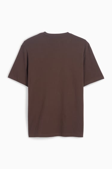 Herren - T-Shirt - Regular Fit - Tupac - braun