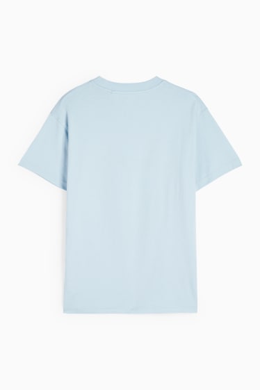 Kinder Jungen - Affe - Kurzarmshirt - hellblau