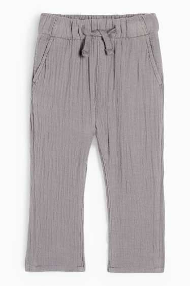Baby Jungen - Baby-Outfit - 2 teilig - dunkelgrau