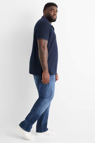 Heren - Straight jeans - LYCRA® - jeansdonkerblauw