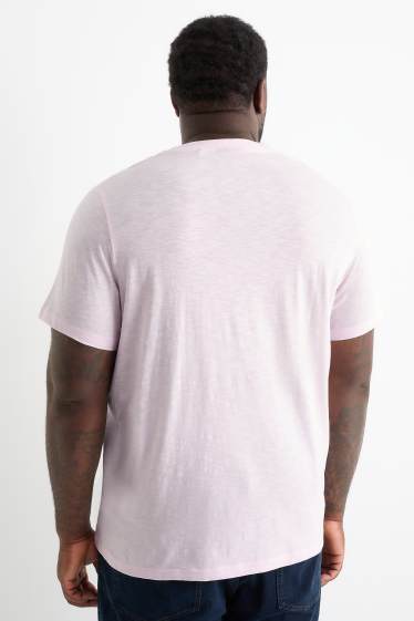 Herren - T-Shirt - Regular Fit - hellviolett