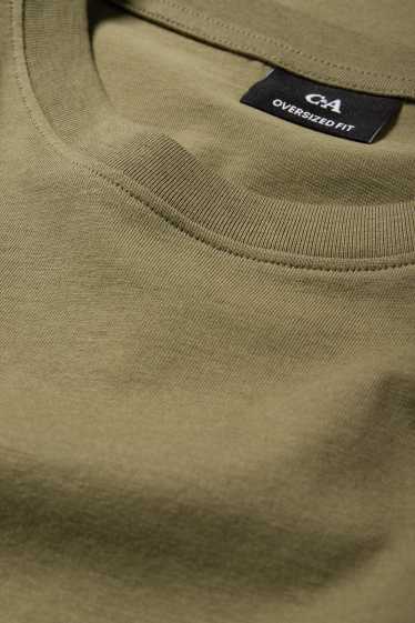 Herren - T-Shirt - Oversized - grün