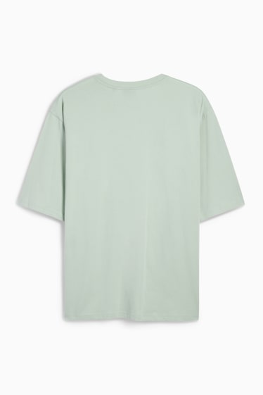 Herren - T-Shirt - Oversized - mintgrün