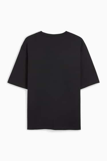 Herren - T-Shirt - Oversized - schwarz