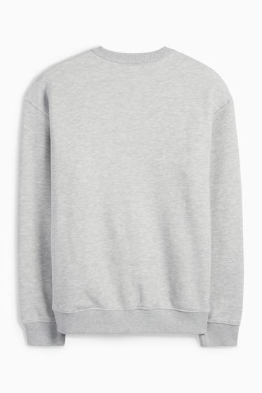 Herren - Sweatshirt - hellgrau-melange