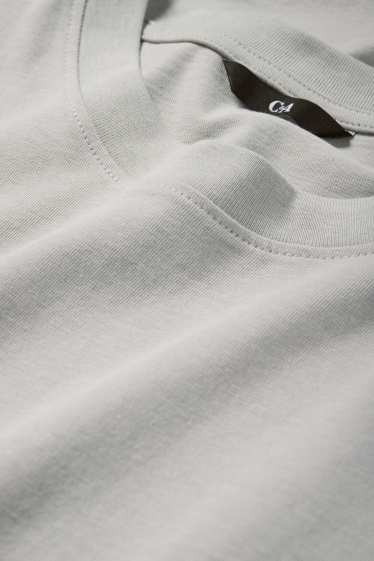 Herren - T-Shirt - Regular Fit - hellgrau