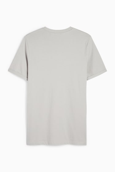 Herren - T-Shirt - Regular Fit - hellgrau