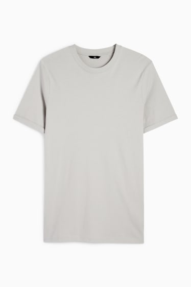 Herren - T-Shirt - Regular Fit - hellgrau