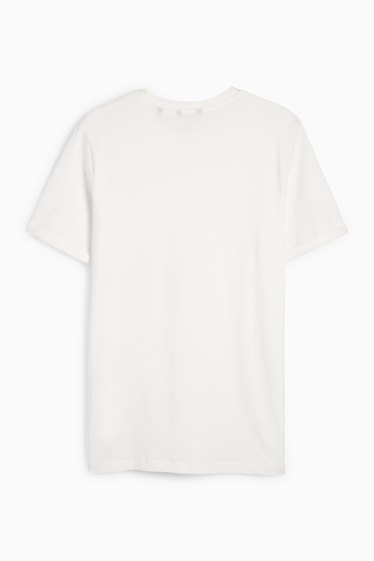 Herren - T-Shirt - Regular Fit - weiß