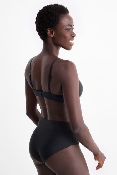 Damen - Multipack 2er - Slip - schwarz