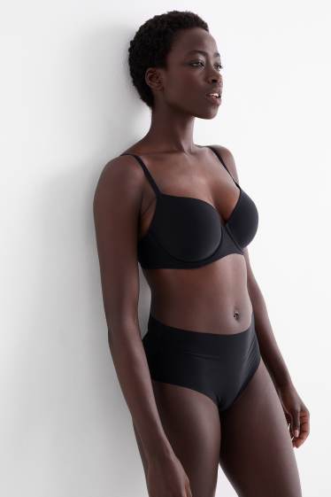 Damen - Multipack 2er - Slip - schwarz