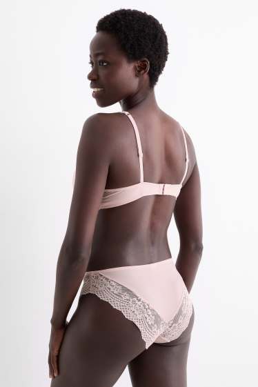 Damen - Slip - rosa