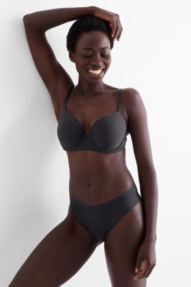 Damen - Multipack 2er - Slip - schwarz