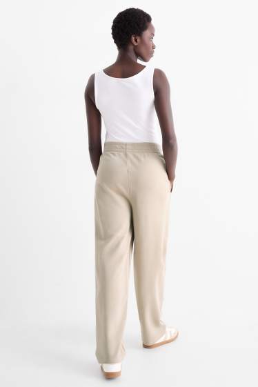 Damen - Basic-Jogginghose - beige