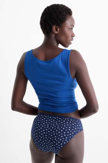 Damen - Multipack 4er - Slip - dunkelblau