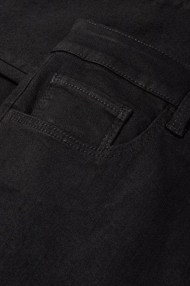 Dames - Jegging jeans - high waist - zwart