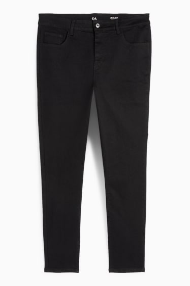 Dames - Jegging jeans - high waist - zwart
