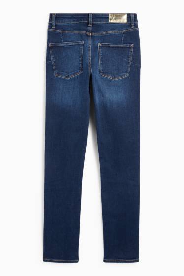 Mujer - Slim jeans - mid waist - shaping jeans - Flex - LYCRA® - vaqueros - azul