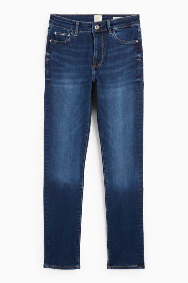 Mujer - Slim jeans - mid waist - shaping jeans - Flex - LYCRA® - vaqueros - azul