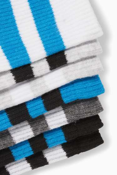 Kinder Buben - Multipack 7er - Tennissocken - weiß