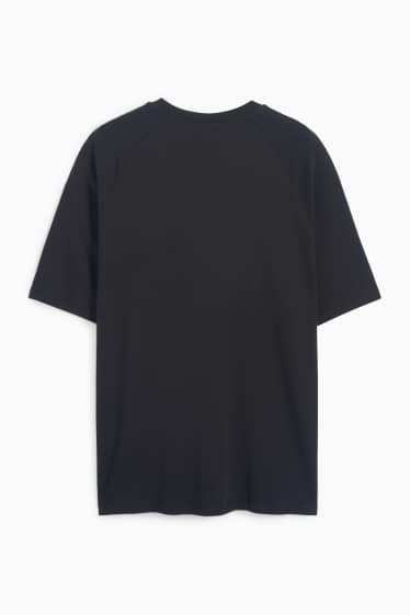 Herren - T-Shirt - Relaxed Fit - schwarz