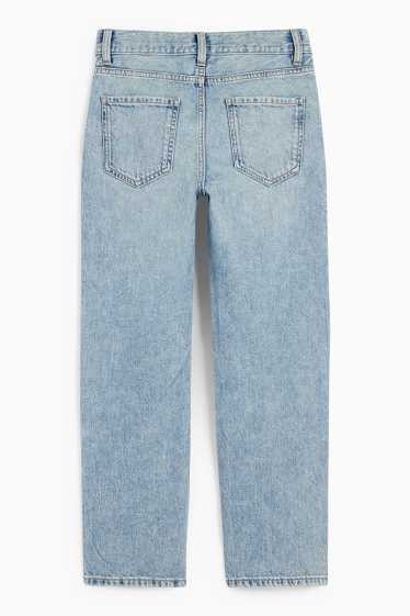 Kinderen: jongens - Relaxed jeans - jeanslichtblauw