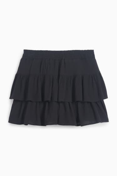 Dámské - Sukně skort - černá