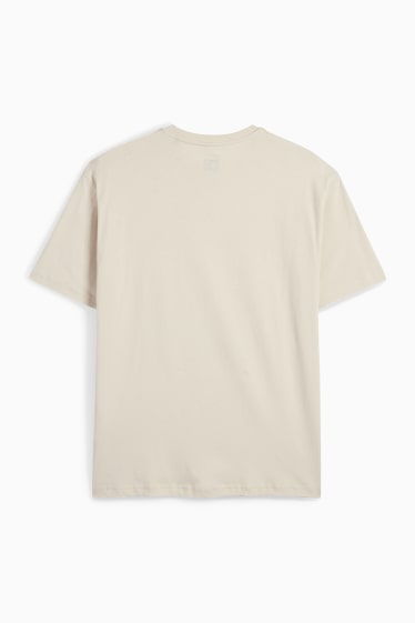 Men - T-shirt - regular fit - Sakamoto Days - light beige