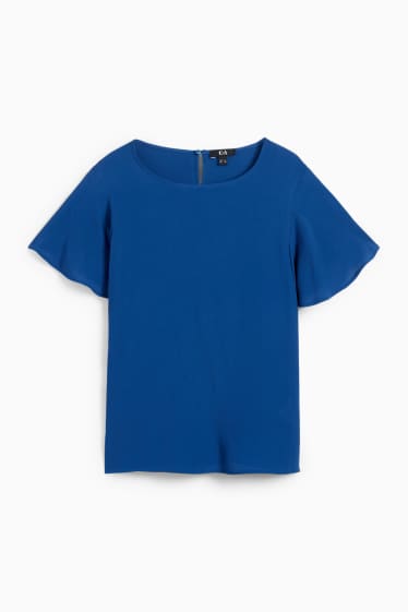 Women - Blouse - dark blue