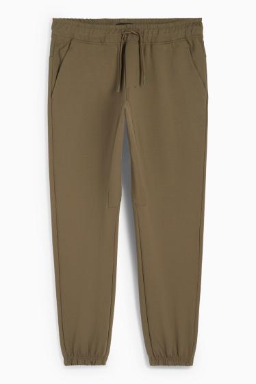 Heren - Functionele joggingbroek - kaki