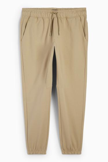 Herren - Funktions-Jogginghose - beige