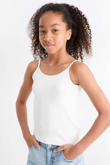 Kinder Mädchen - Harry Potter - Set - Kurzarmshirt und Top - 2 teilig - hellblau