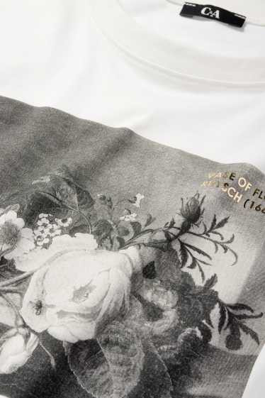 Women - T-shirt - relaxed fit - Rachel Ruysch - white