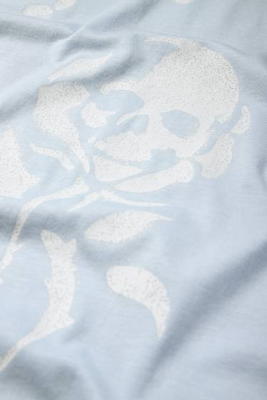 Heren - T-shirt - lichtblauw