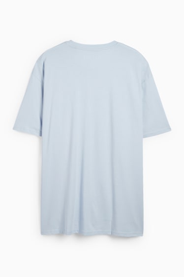 Heren - T-shirt - lichtblauw