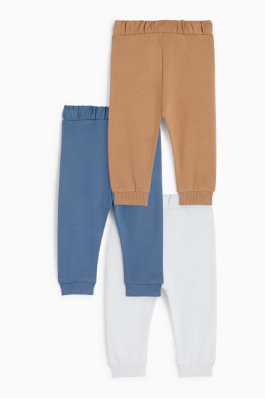Baby Jungen - Multipack 3er - Baby-Jogginghose - blau