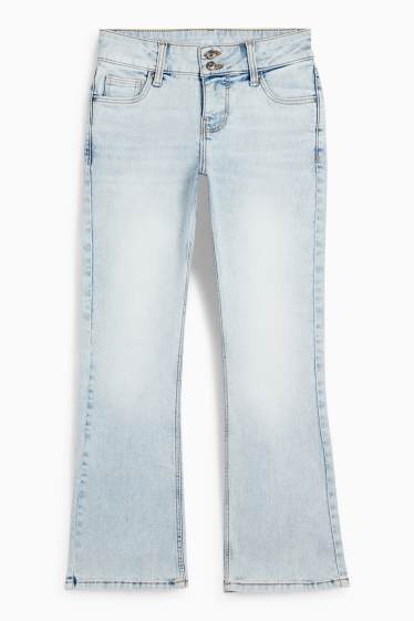 Kinder Mädchen - Bootcut Jeans - LYCRA® - helljeansblau