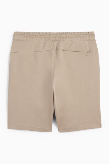 Bărbați - Pantaloni scurți de trening - bej