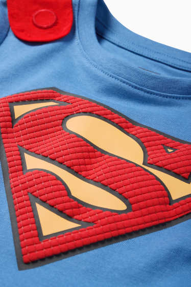 Kinder Jungen - Superman - Kurzarmshirt - blau