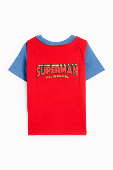 Kinder Jungen - Superman - Kurzarmshirt - blau