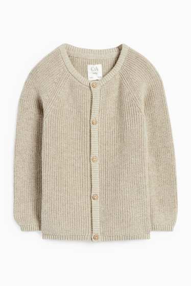 Unisex - Shirt met lange mouwen - beige