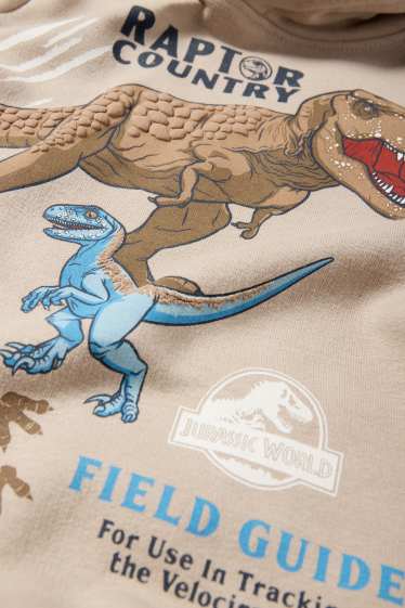Kinderen: jongens - Jurassic World - hoodie - lichtbruin