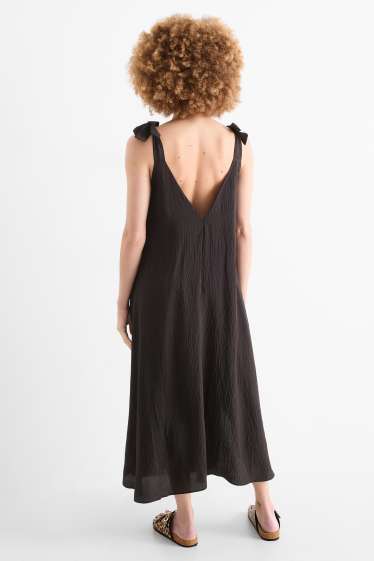 Dames - Strandjurk - zwart