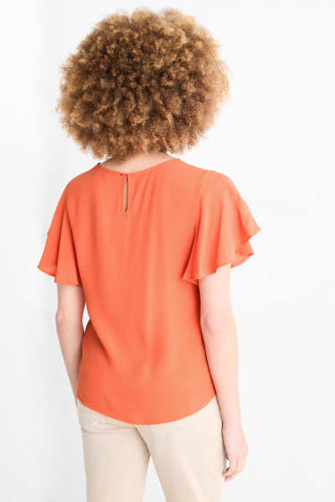 Women - Blouse - orange