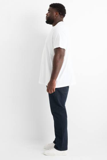 Herren - Straight Jeans - LYCRA® - dunkeljeansblau