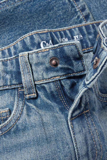 Kinderen: jongens - Relaxed jeans - jeansblauw