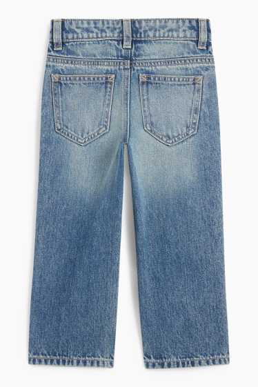 Kinderen: jongens - Relaxed jeans - jeansblauw