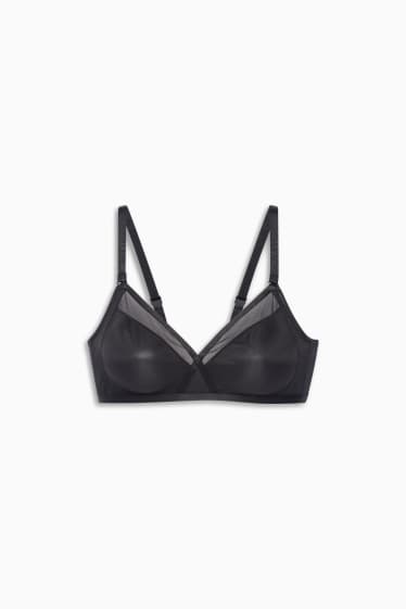 Dames - BH zonder beugels - zwart